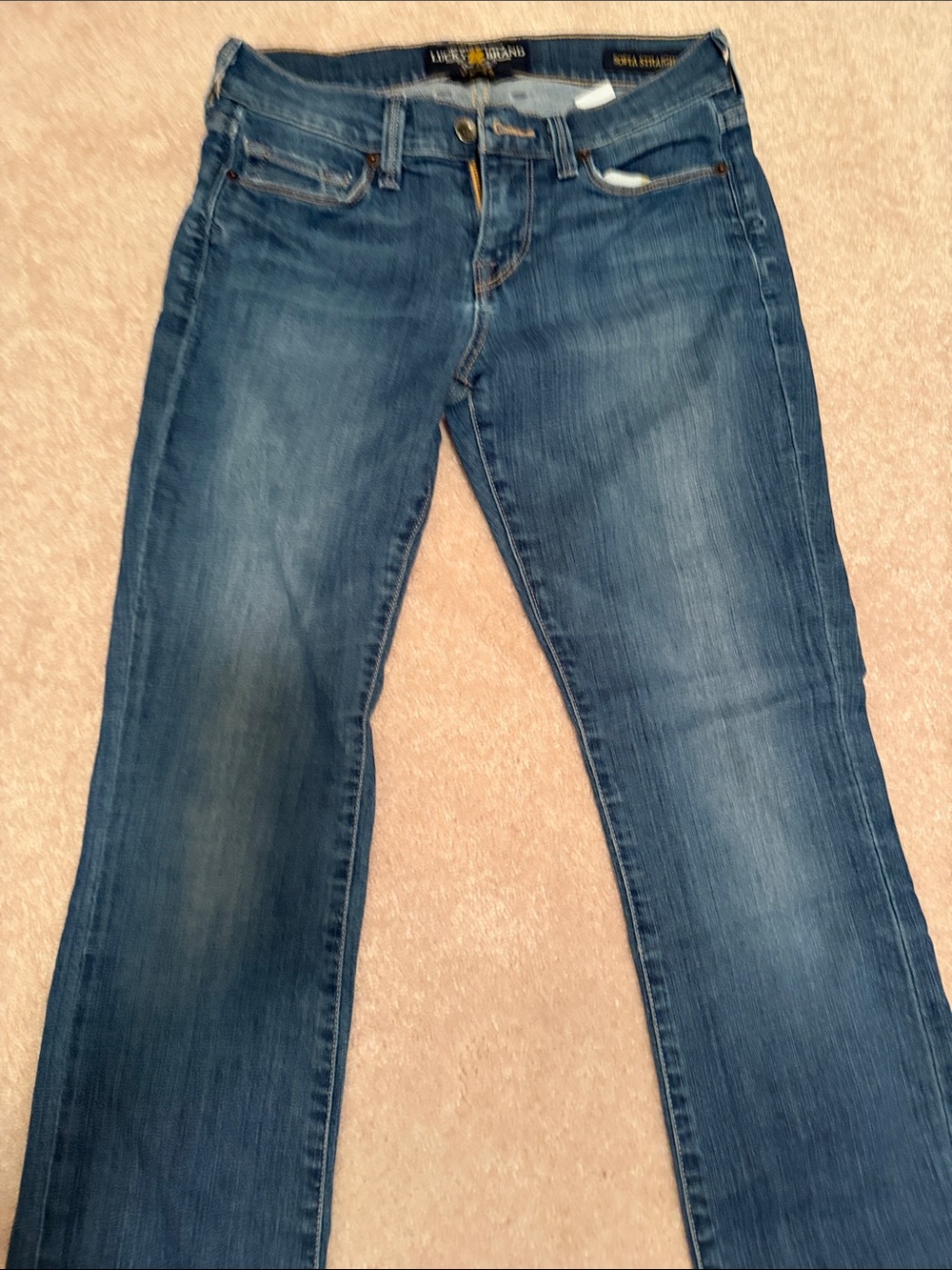Lucky Brand Women's Bootcut Denim Jeans in Blue Wash